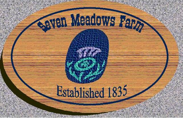 seven meadows farm sign